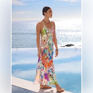 JOHNNY WAS GIGIANNA SLIP DRESS BRAND NEW WITH TAGS MEDIUM